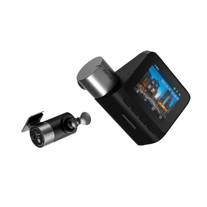 Set DashCam față și spate 70mai Dash Cam Pro Plus A500S , 2592 x 1944, Negru
