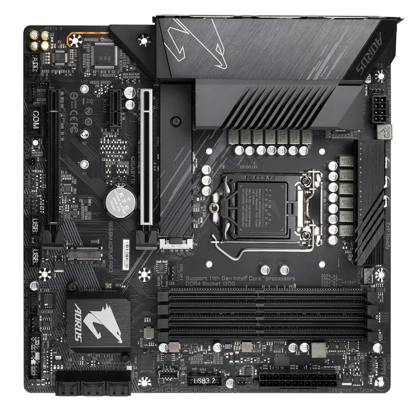 Материнская плата Gigabyte B560M AORUS PRO, LGA1200, Intel B560, Micro-ATX
