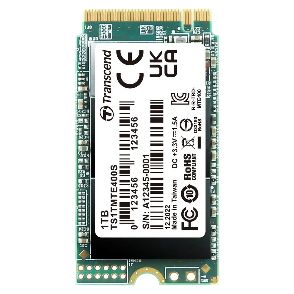 Накопитель SSD Transcend MTE400S, 1024Гб, TS1TMTE400S