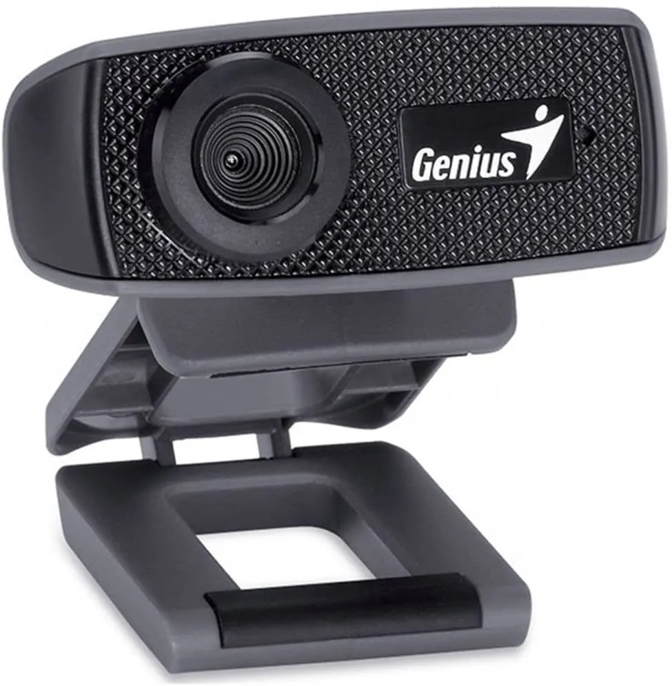 Веб-камера Genius FaceCam 1000X V2, HD 720p, Чёрный