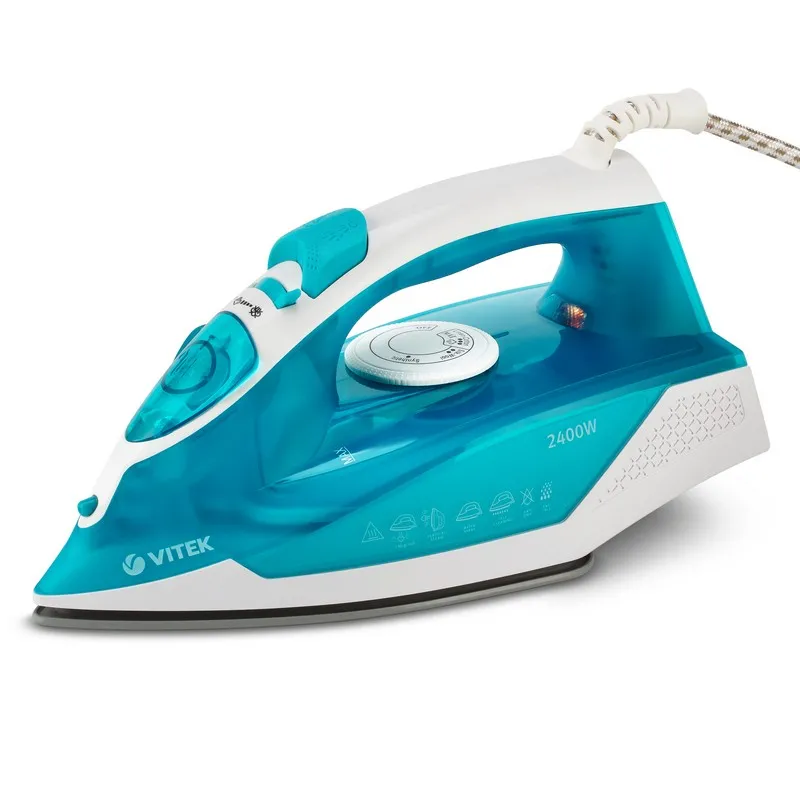 Fier de călcat VITEK VT-8307, 2400W, Albastru deschis