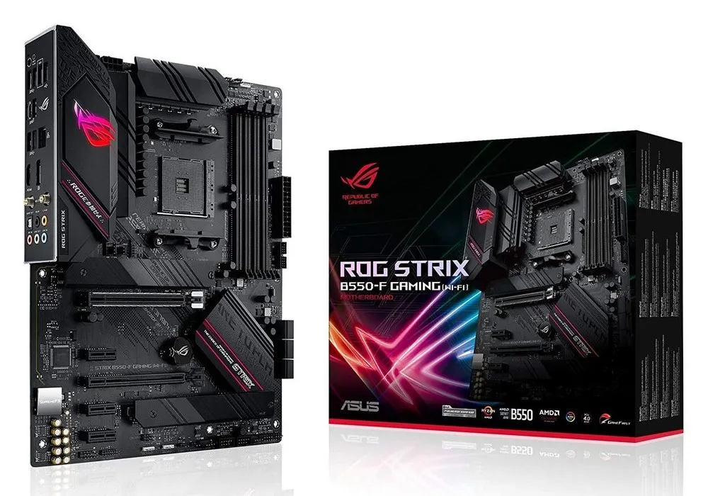 Материнская плата ASUS ROG STRIX B550-F GAMING (WIFI), AM4, AMD B550, ATX