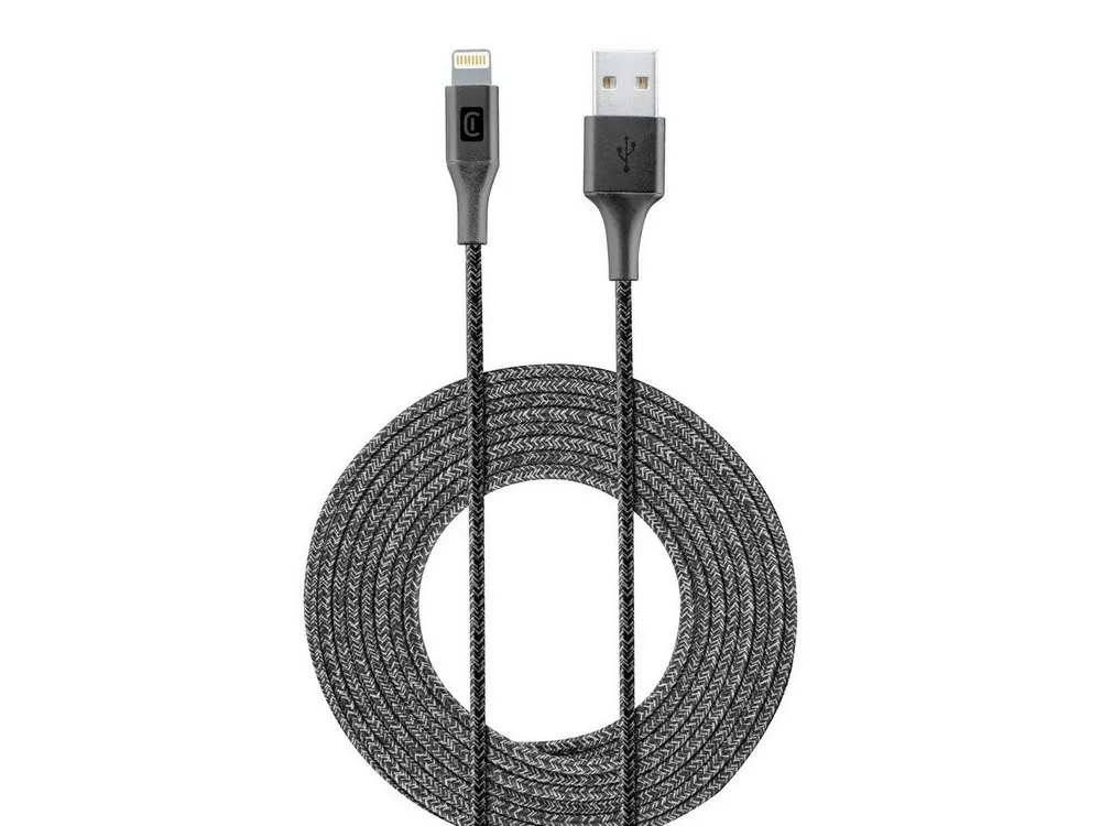 Lightning Cable Cellular, Long MFI, 2.5M, Black