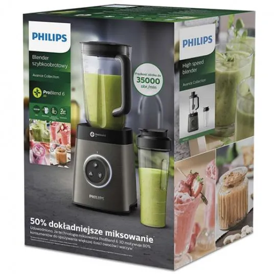 Blender staționar PHILIPS HR3664/90, Gri