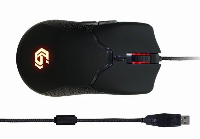 Set Tastatură + Mouse + Mouse Pad + Căști Gembird GGS-UMGL4-01-RU, Cu fir, Negru