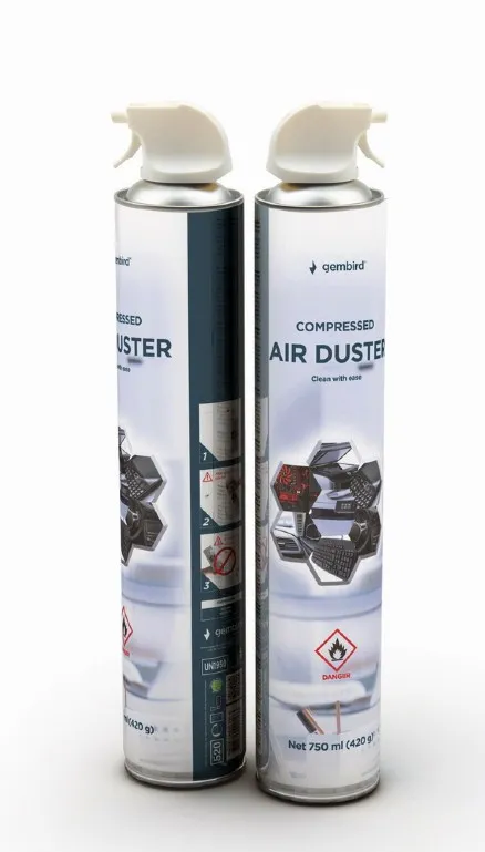 Spray de curățare cu aer comprimat Gembird CK-CAD-FL600-01, Universal