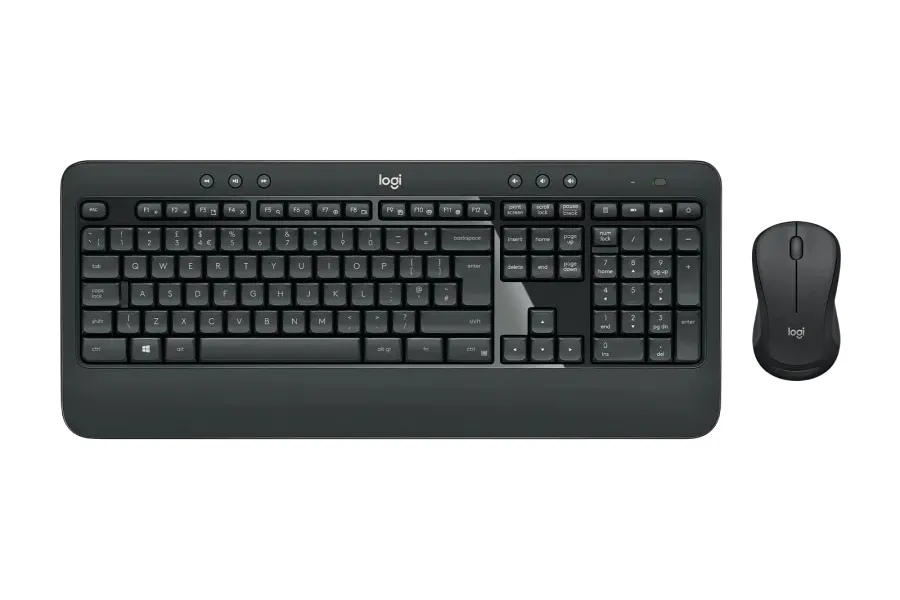 Клавиатура и мышь Logitech MK540, Беспроводное, Чёрный