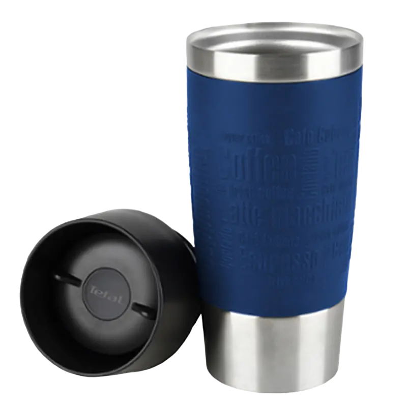 Cană termos Tefal K3082114, 0,36L, Albastru