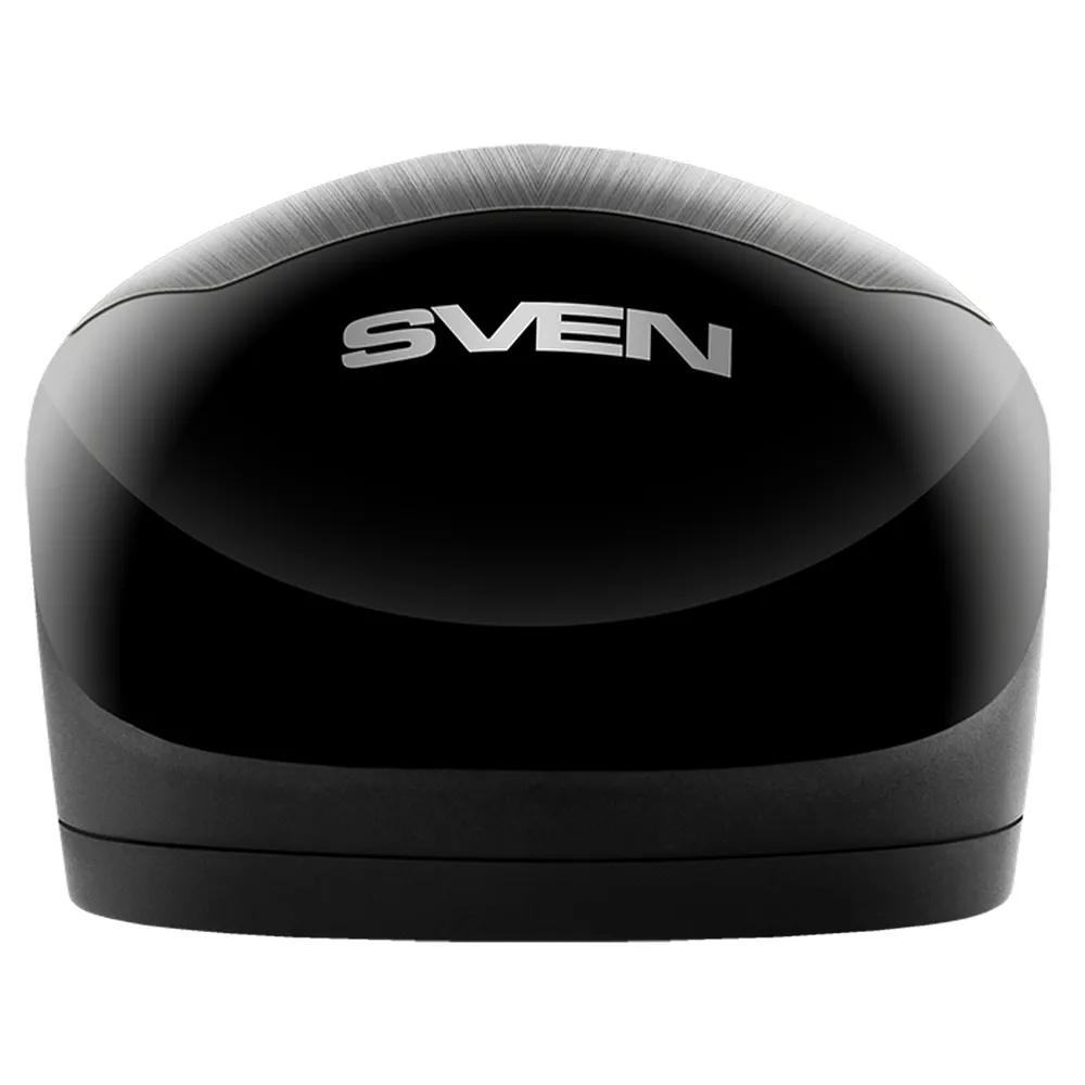 Wireless Mouse SVEN RX-380W, Optical, 800-1600 dpi, 6 buttons, Ambidextrous, 1xAA, Silver