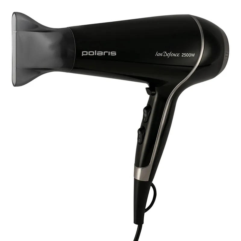 Uscător de păr Polaris PHD 2503TDi, 2500 W, Negru