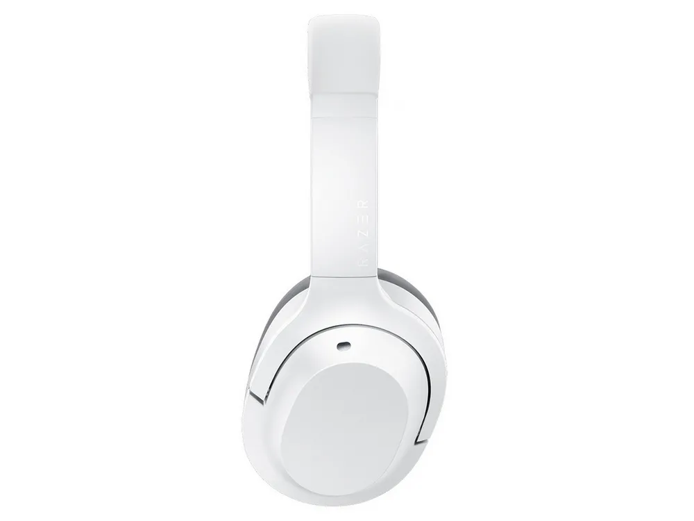 Wireless Gaming Headset Razer Opus X, 2x40mm drivers, 20-20kHz, ANC, 270g., 30-40hrs, BT 5.0, White