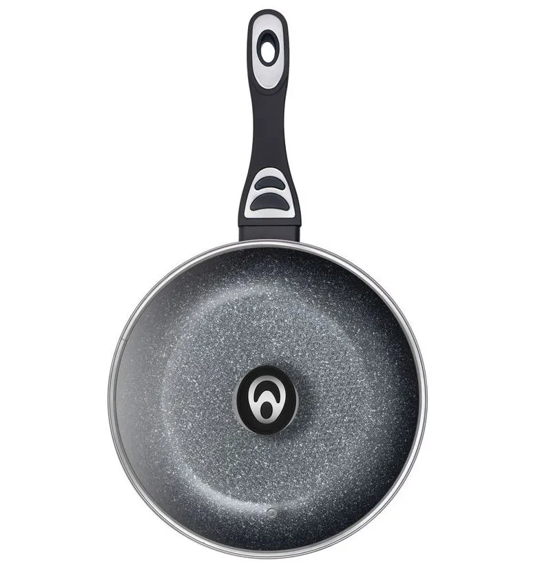 Сковорода RESTO 93153, 26см, Чёрный