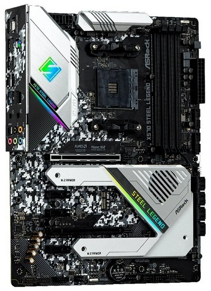 Материнская плата ASRock X570 STEEL LEGEND, AM4, AMD X570, ATX