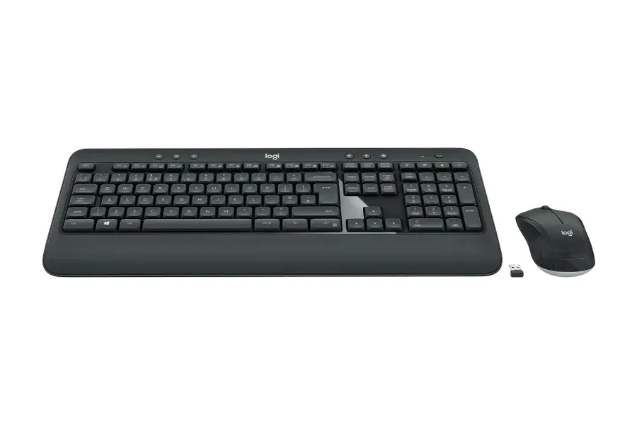 Клавиатура и мышь Logitech MK540, Беспроводное, Чёрный