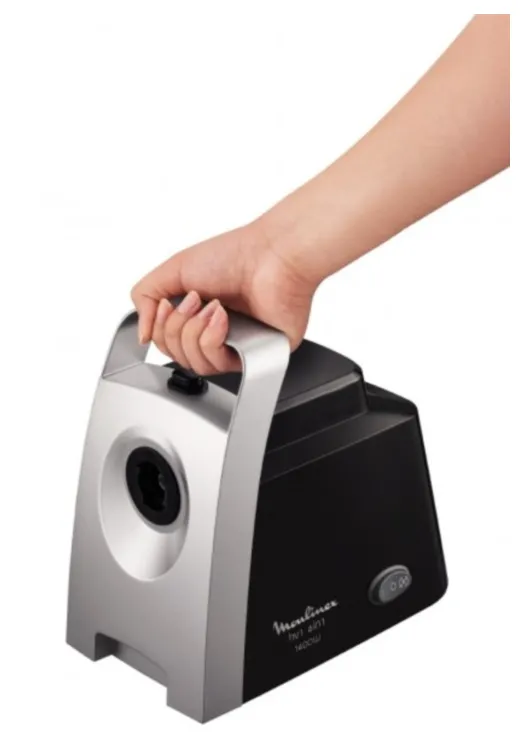 Мясорубка Moulinex ME108832, Нержавеющая сталь Чёрный