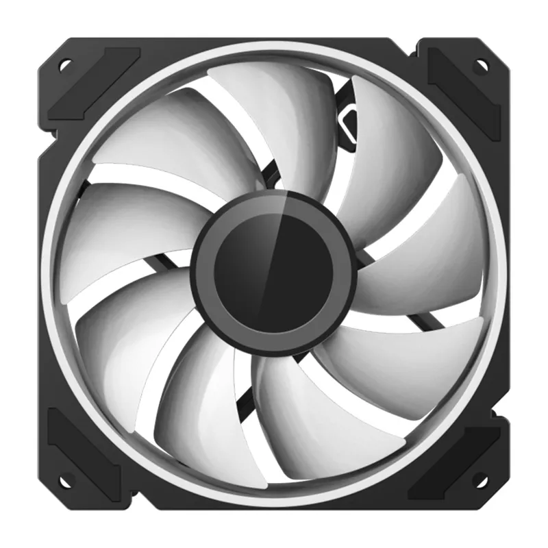Ventilator PC Gamemax FN-12Rainbow-C9, 120 mm
