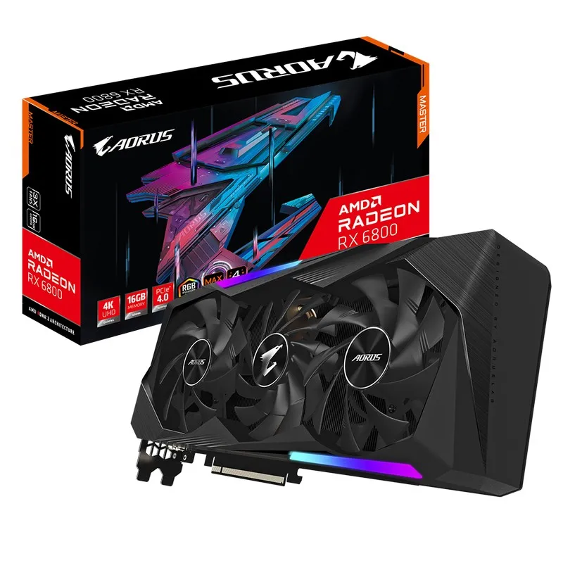 Placă Video Gigabyte GV-R68AORUS M-16GD, 16GB GDDR6 256bit