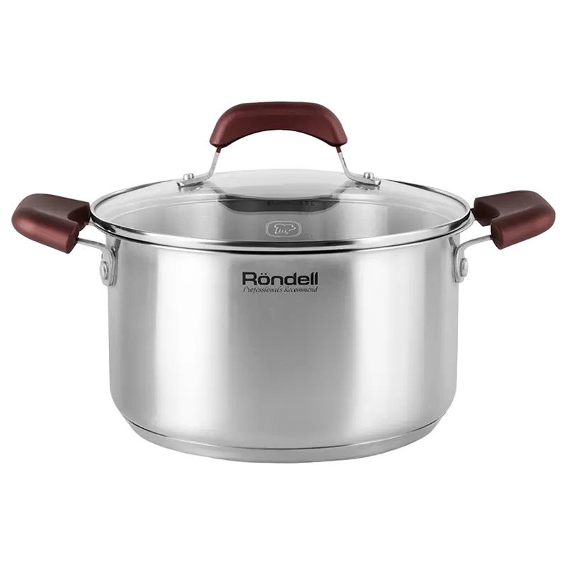 Набор посуды Rondell RDS-824, 5,6л, Stainless Steel
