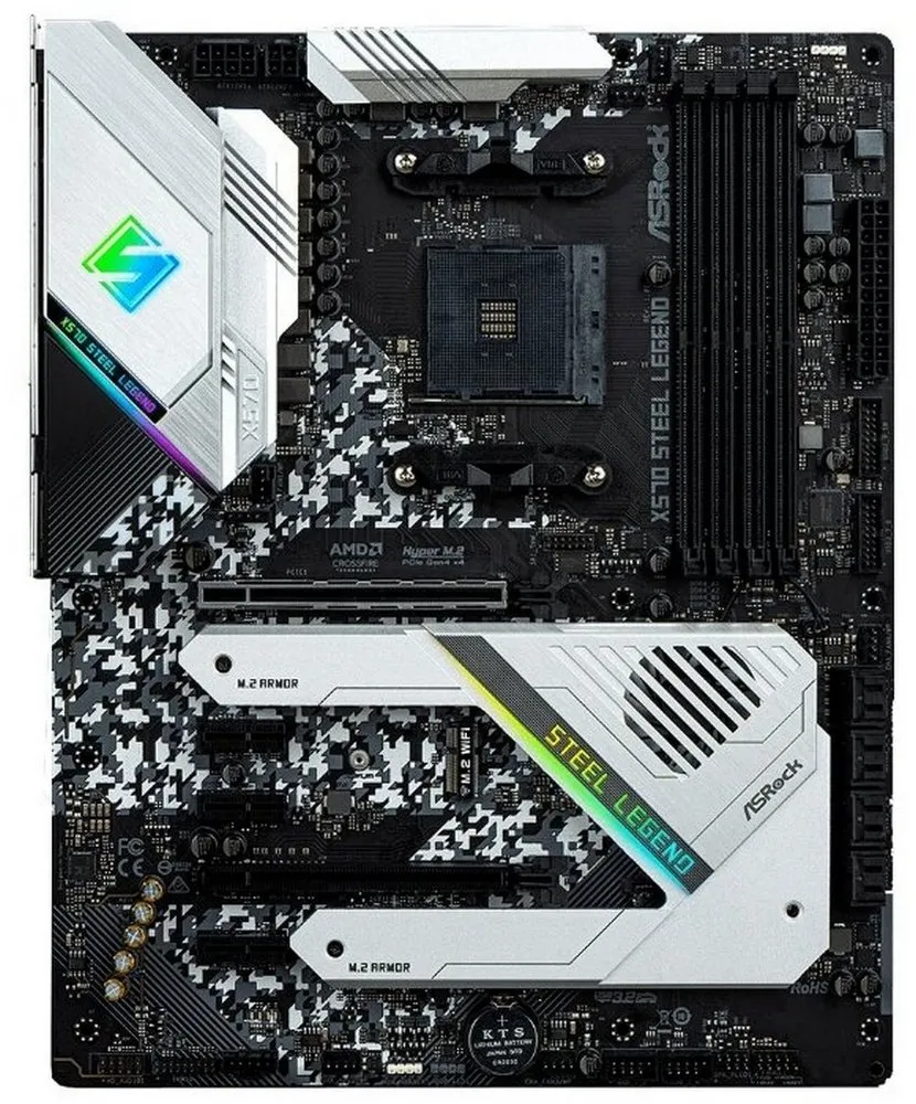 Материнская плата ASRock X570 STEEL LEGEND, AM4, AMD X570, ATX