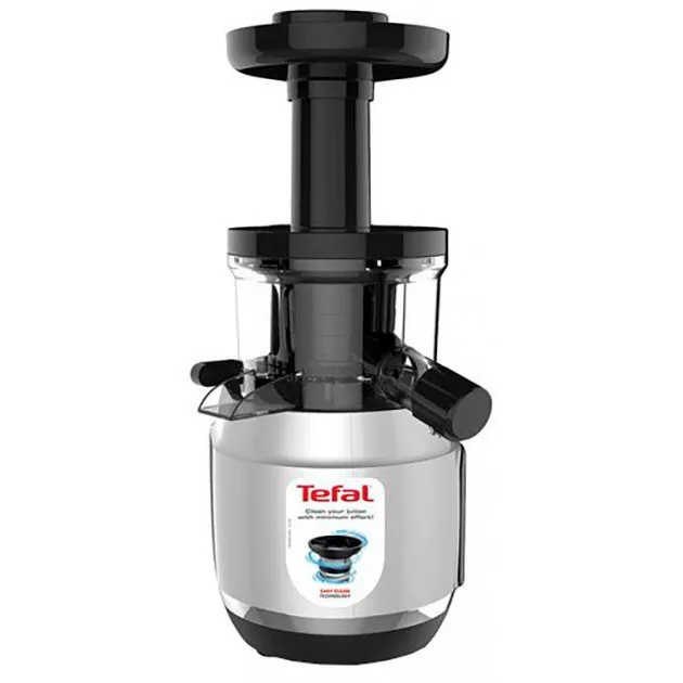 Storcător de fructe și legume Tefal ZC420E38, Negru Inox