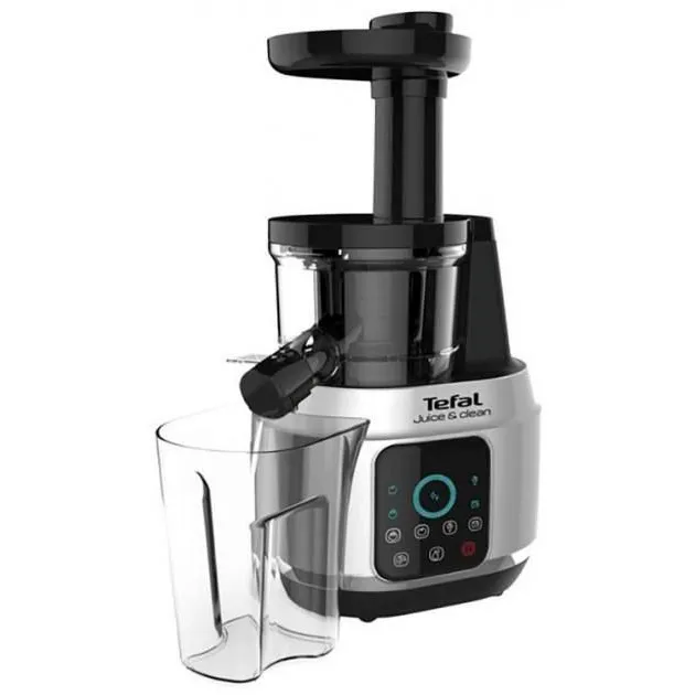 Storcător de fructe și legume Tefal ZC420E38, Negru Inox