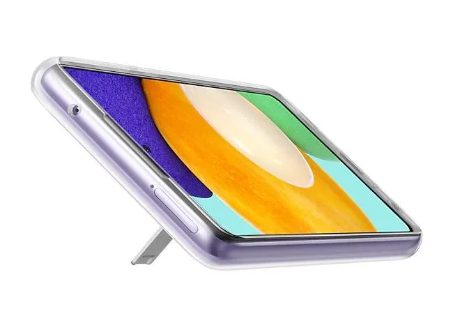 Husă Samsung Clear Standing Cover Galaxy A52, Transparent