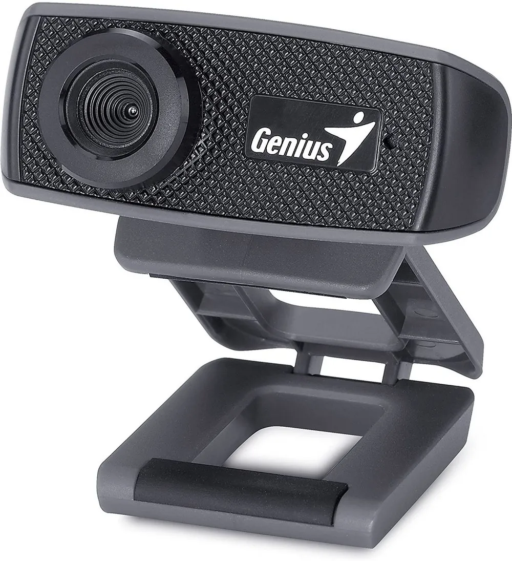 Веб-камера Genius FaceCam 1000X V2, HD 720p, Чёрный