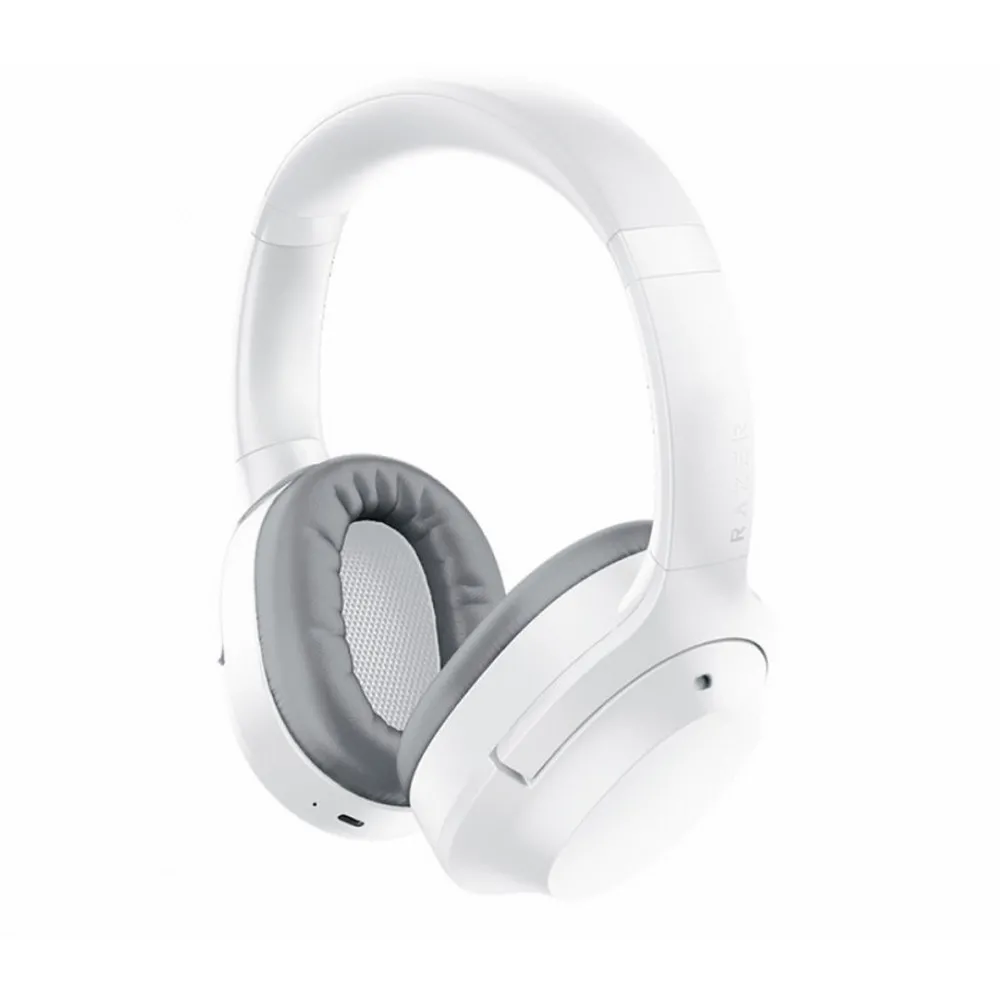 Wireless Gaming Headset Razer Opus X, 2x40mm drivers, 20-20kHz, ANC, 270g., 30-40hrs, BT 5.0, White
