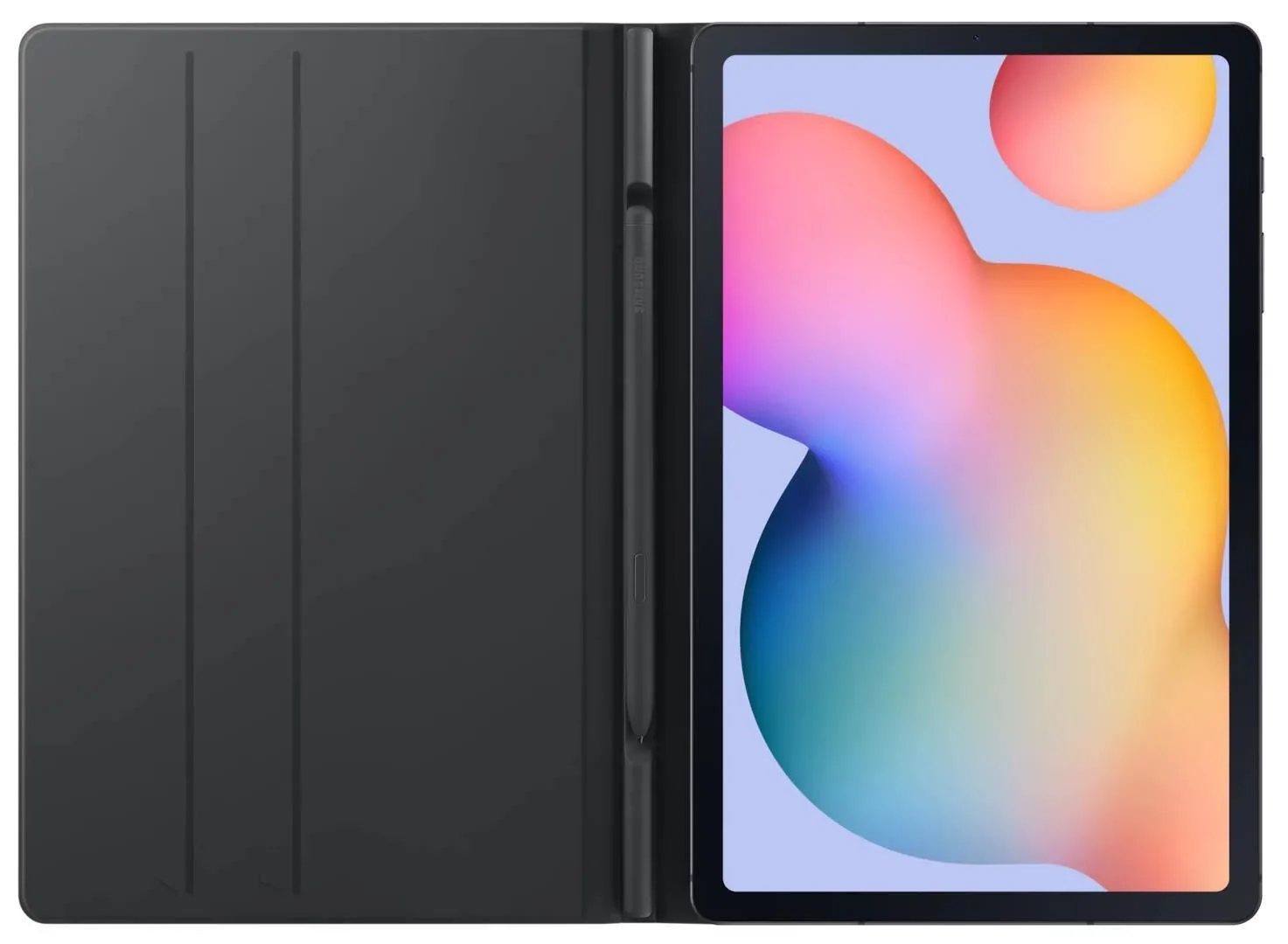 Husă pentru tabletă Samsung Tab S6 Lite Book Cover, 10,4", Poliuretan, Gri