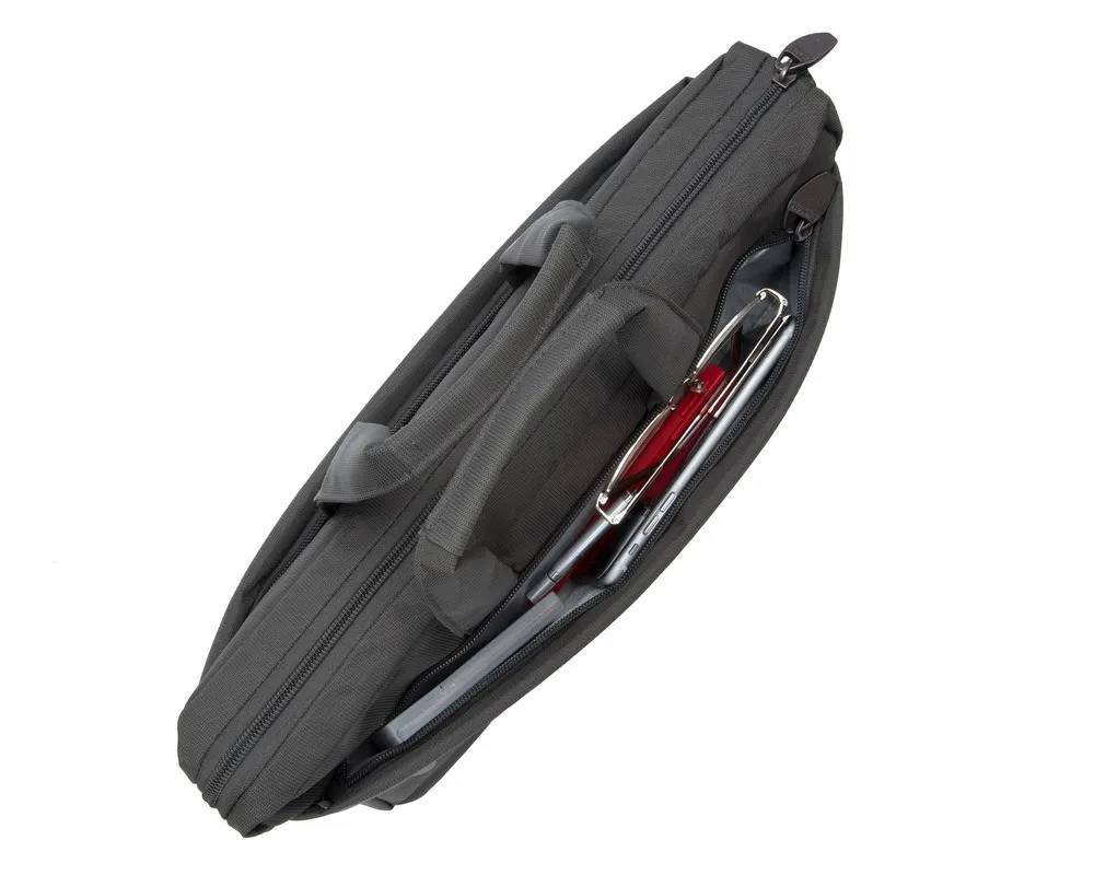 Geantă pentru Laptop RivaCase Tiergarten, 15.6", Poliester, Bej