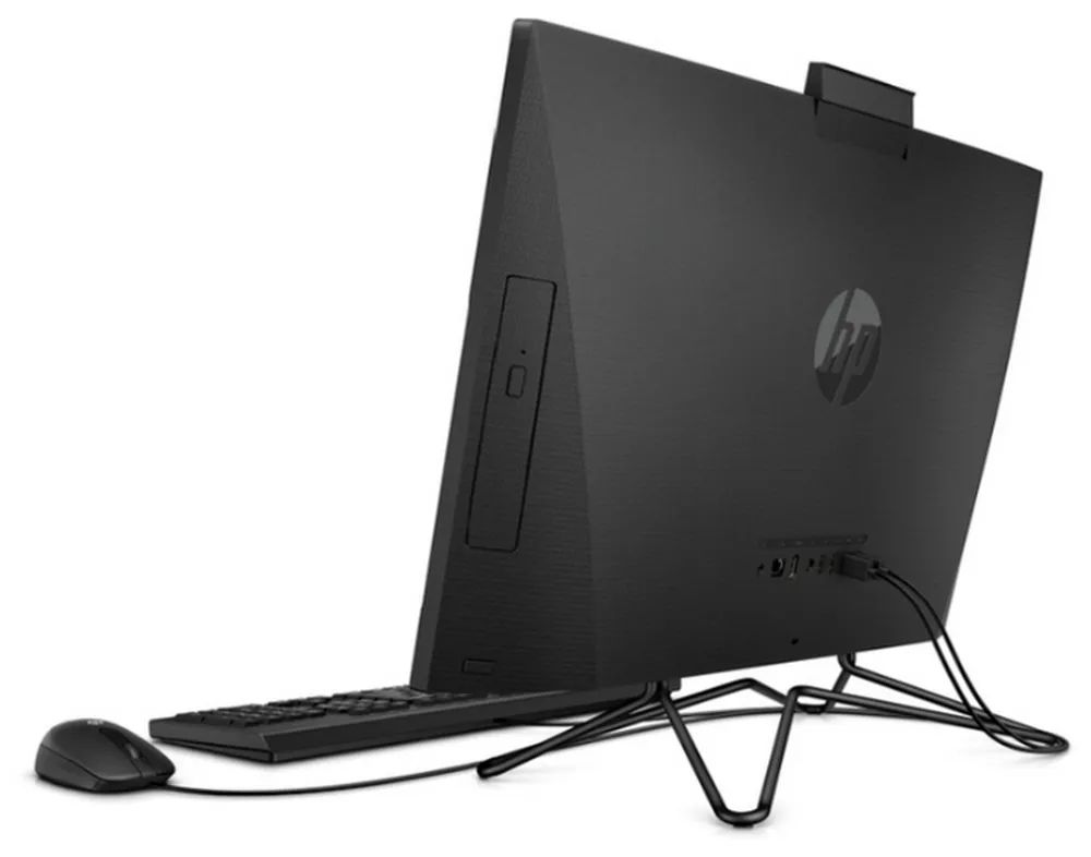 Моноблок HP 205 G4, 23,8", AMD Ryzen 3 3250U, 8Гб/256Гб, FreeDOS, Чёрный