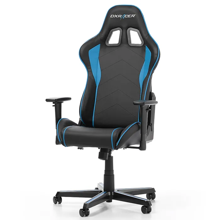 Scaun Gaming DXRacer Formula, PU Piele, Negru/Albastru