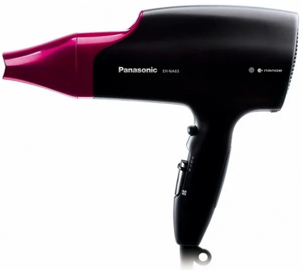 Фен Panasonic EH-NA65-K865, 2000 Вт, Чёрный | Розовый