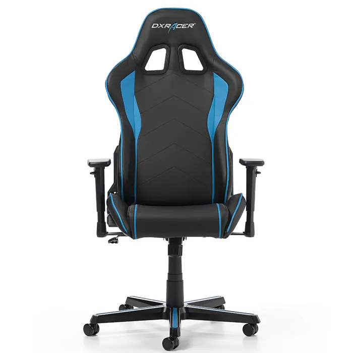 Scaun Gaming DXRacer Formula, PU Piele, Negru/Albastru