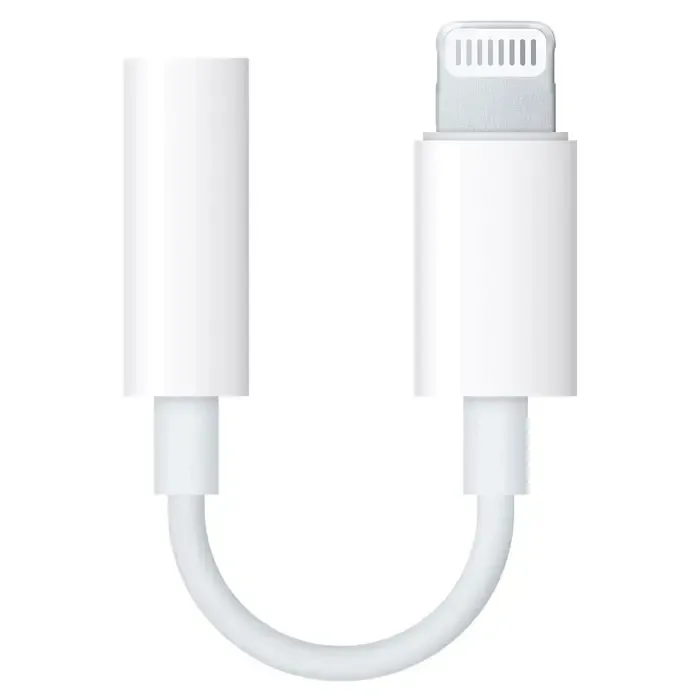 Apple Lightning to 3.5 mm Headphone Jack Adapter MMX62ZM/A