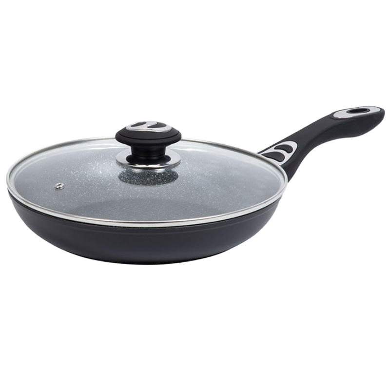 Сковорода RESTO 93153, 26см, Чёрный