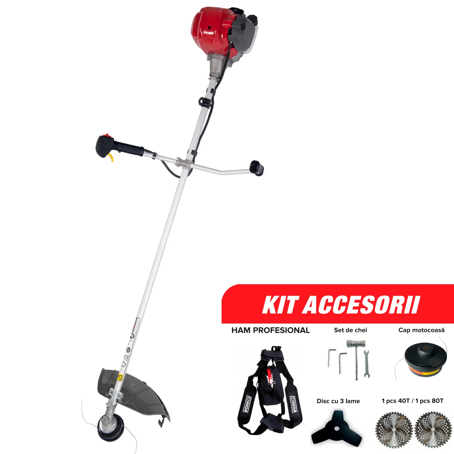 Motocoasa TechnoWorker GX50 4 Timpi