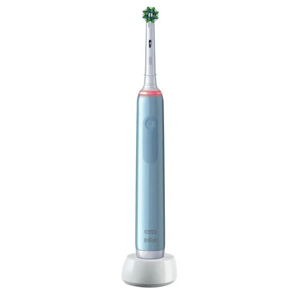 Электрическая зубная щетка Oral-B Pro 3 3000 CrossAction, Синий