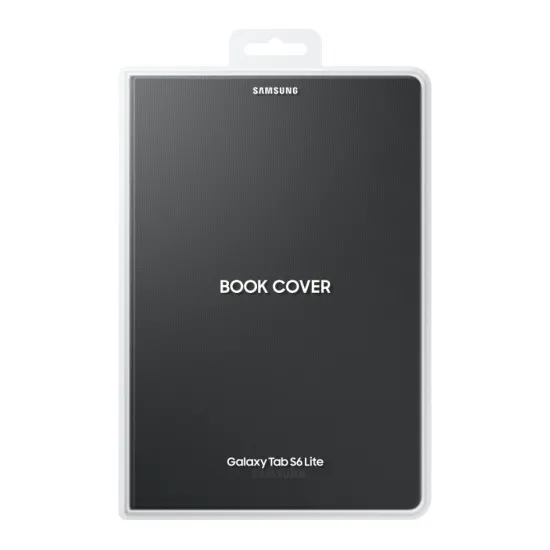 Husă pentru tabletă Samsung Tab S6 Lite Book Cover, 10,4", Poliuretan, Gri
