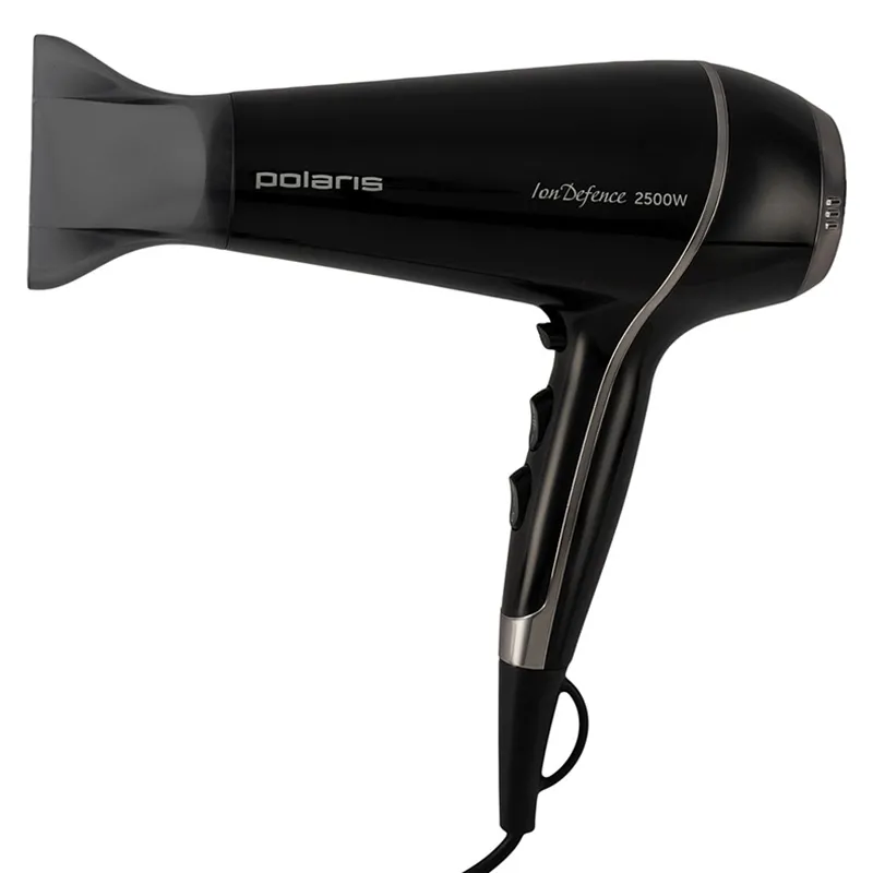 Uscător de păr Polaris PHD 2503TDi, 2500 W, Negru