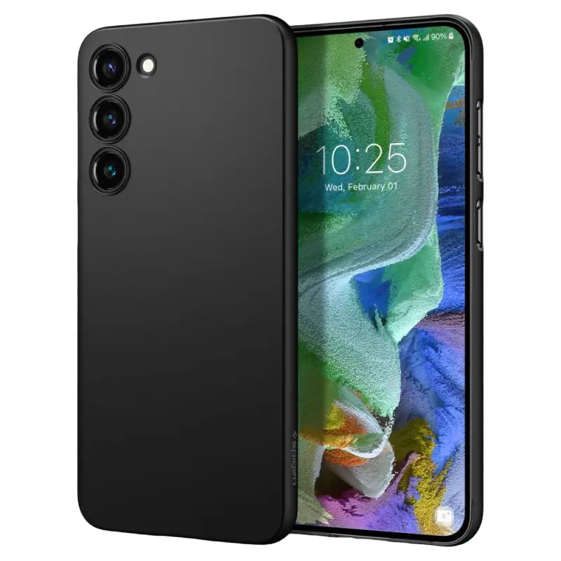 Чехол Spigen Samsung S23+, Airskin, Чёрный