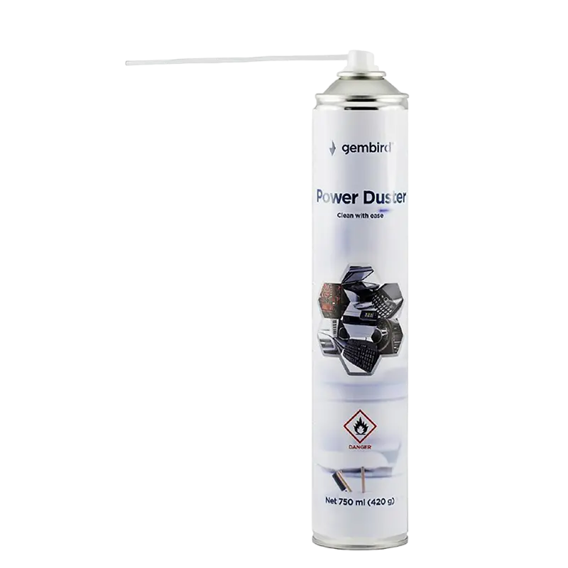 Spray de curățare cu aer comprimat Gembird CK-CAD-FL600-01, Universal