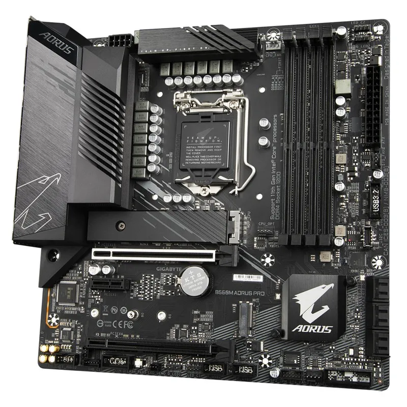 Материнская плата Gigabyte B560M AORUS PRO, LGA1200, Intel B560, Micro-ATX