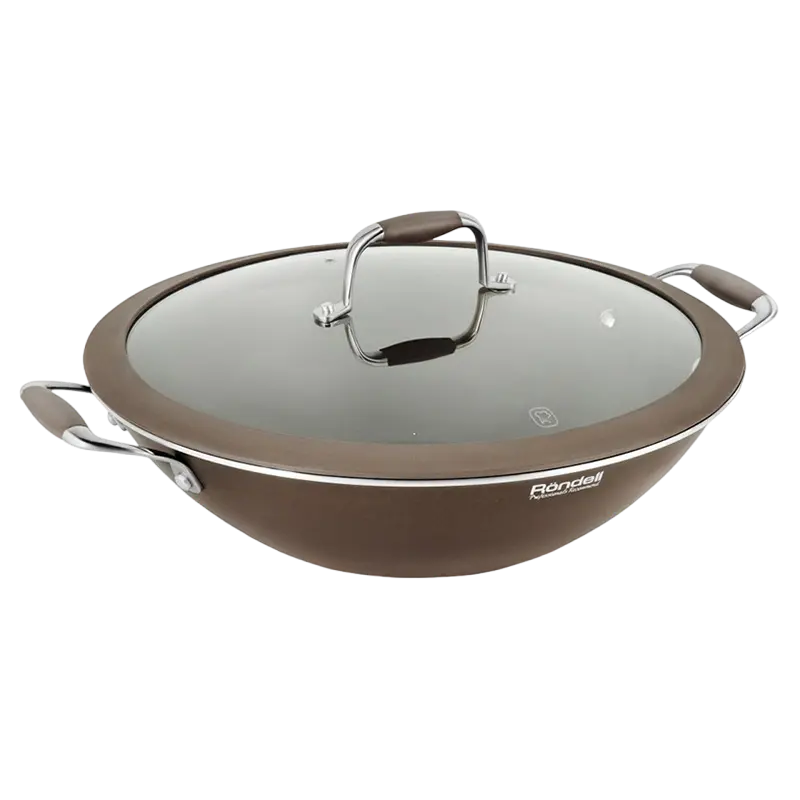 Сковорода WOK Rondell RDA-552, 4,5л, 32см, Коричневый