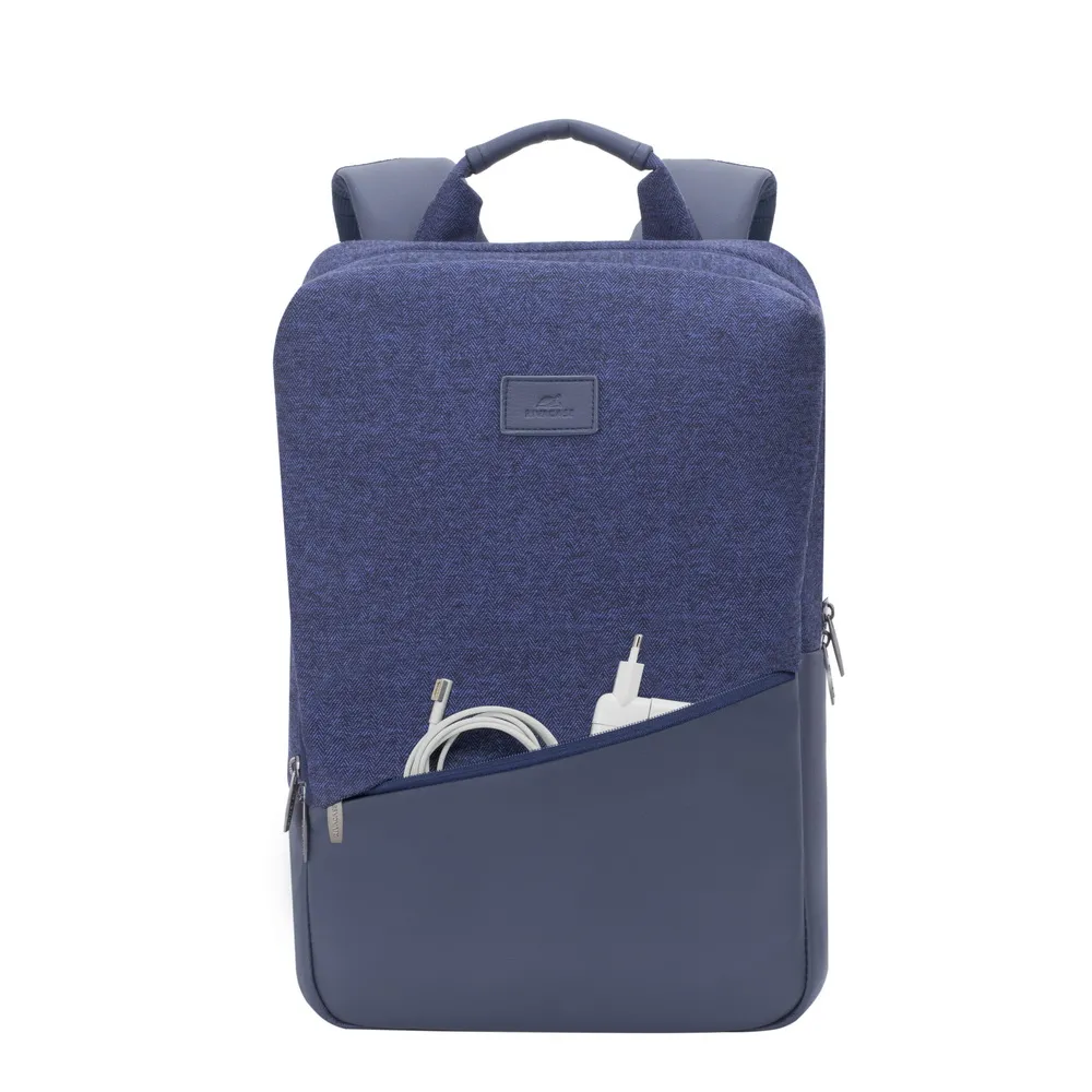 Rucsac pentru Laptop RivaCase Egmont, 15.6", Poliester, Albastru