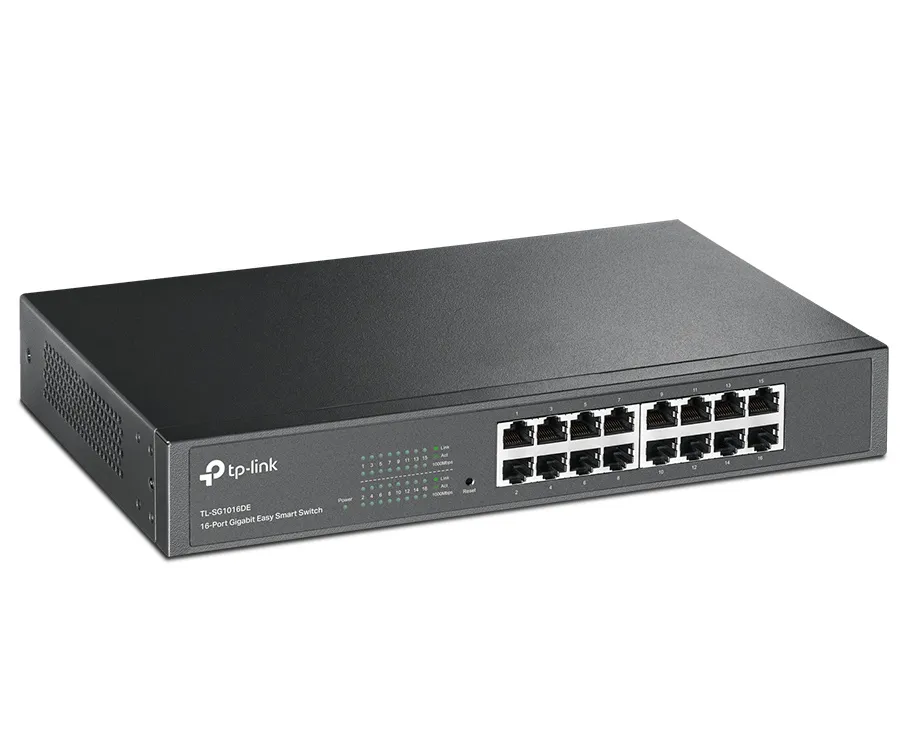 Сетевой коммутатор TP-LINK TL-SG1016DE, 16x 10/100/1000 Мбит/с