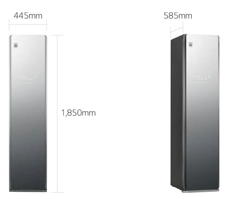 Uscător pentru haine LG S3MFC, Argintiu