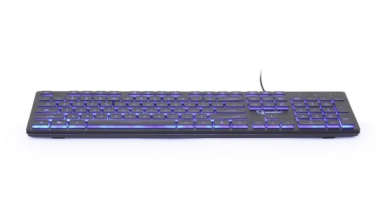 Tastatură Gembird KB-UML3-01-RU, Cu fir, Negru
