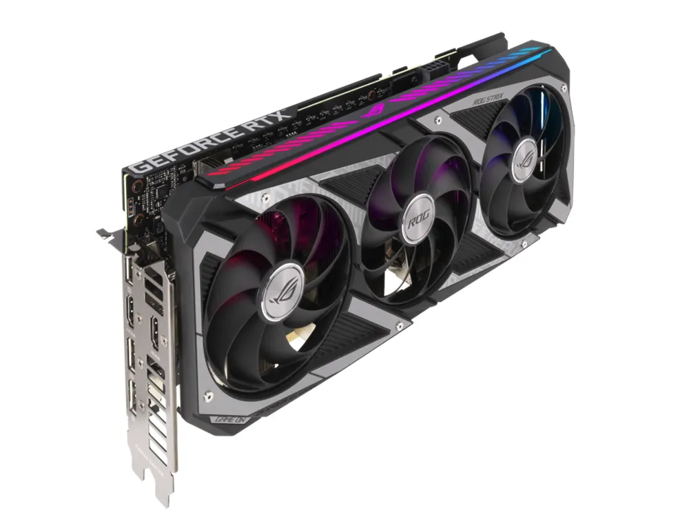 Placă Video ASUS ROG-STRIX-RTX3060-O12G-V2-GAMING, 12GB GDDR6 192bit