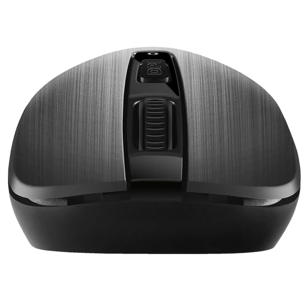 Wireless Mouse SVEN RX-380W, Optical, 800-1600 dpi, 6 buttons, Ambidextrous, 1xAA, Silver/Gray